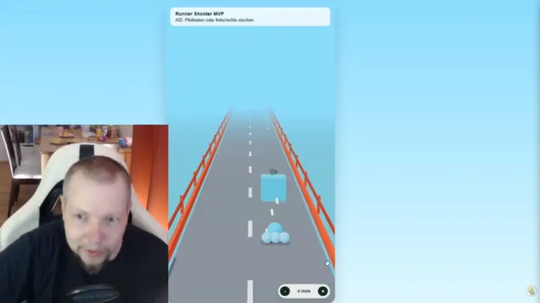 Ocomic Fake-Ad-Browsergame mit Einheiten, Toren, Zombies und Schussmechanik